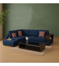 Affordable L Shaped Fabrics Sofa Without CT LRF60
