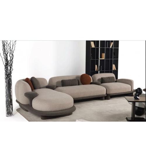 Modern Robotic Only L Shaped Fabrics Sofa H995