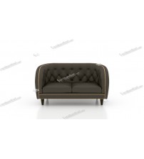 Leopardo Leather Sofa LS193 (Three Seat)