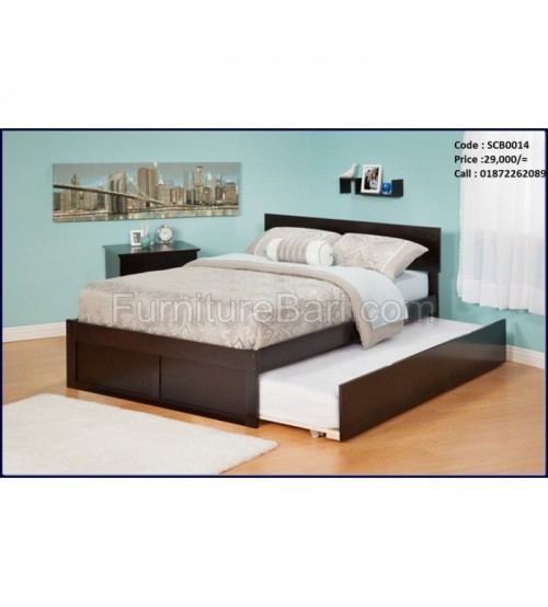 Wooden Pull Out Bed SCB0014 (Without Mattress) Wooden Pull Out Bed SCB0014 (Without Mattress)