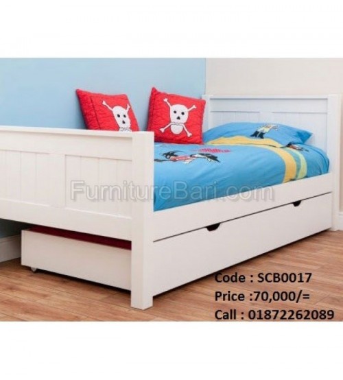 Wooden Pull Out Bed SCB0017 (Without Mattress) Wooden Pull Out Bed SCB0017 (Without Mattress)