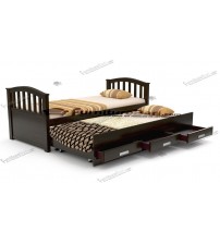 Wooden Pull Out Bed SCB005 (Without Mattress)