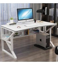 White Laptop Reading Table RT54 (Without Chair)