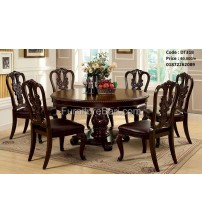 Dining Table DT318 (6 Chairs + 1 Table)