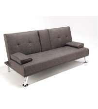 Folding Fabrics Sofa Bed with Cup Holder SCB062