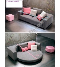 Round Fabrics Sofa Bed SCB0035