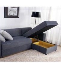 Pull Out Sofa Bed with Storage SCB069
