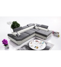 L Shaped Headrest Sofa Bed SCB098