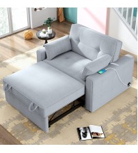 Lilly One Seat Fabrics Sofa Bed SCB109