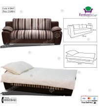 Trolley Fabrics 2 Seat Sofa Bed SCB047