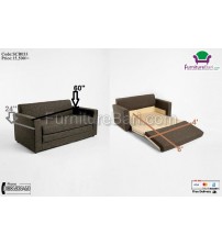 Affordable Fabrics 2 Seat Sofa Cum Bed SCB033