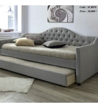 Fabrics Sofa Cum Bed 2 Seater SCB076
