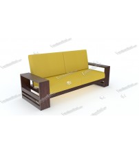 Bandis Wooden Sofa WS77 (Two Seat)