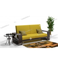 Bandis Wooden Sofa WS77 (Two Seat)