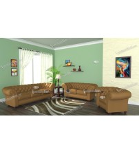 Califronte Leather Sofa LS194 (Two Seat)