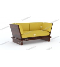 Cuban Wooden Sofa WS76 (Two Seat)