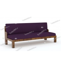 Leisure Wooden Sofa WS79 (Two Seat)