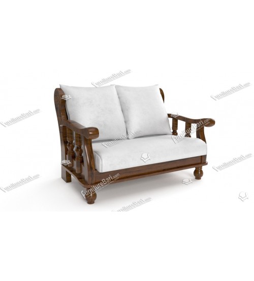 Peppery Wooden Sofa WS75 (Two Seat) Peppery Wooden Sofa WS75 (Two Seat)