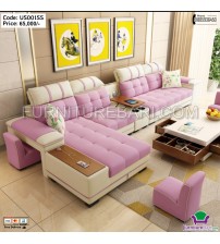 U Shaped Sofa Without Coffee Table US001SS