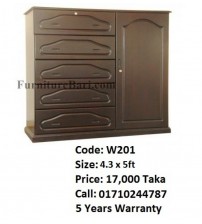 Wooden Wardrobe W201