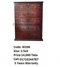 Wooden Wardrobe W206