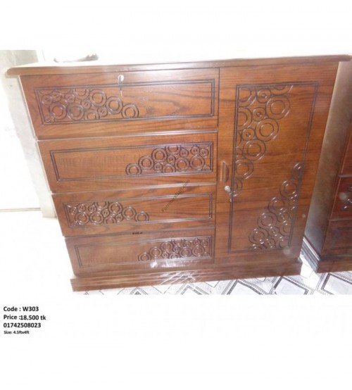 Wardrobe W303 Online Furniture Shop In Bangladesh