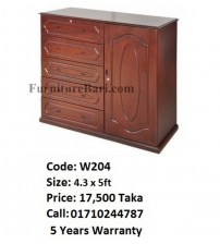 Wooden Wardrobe W204
