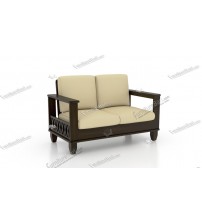 Woodmond Wooden Sofa WS72 (Three Seat)