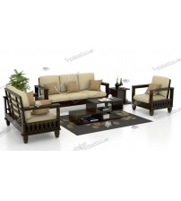 Woodmond Wooden Sofa WS72 (Three Seat)