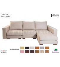 Affordable L Shaped Fabrics Sofa L662