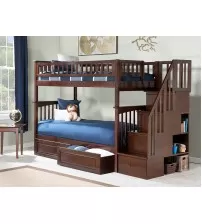 Classical Wooden Bunk Bed Without Mattress BB123